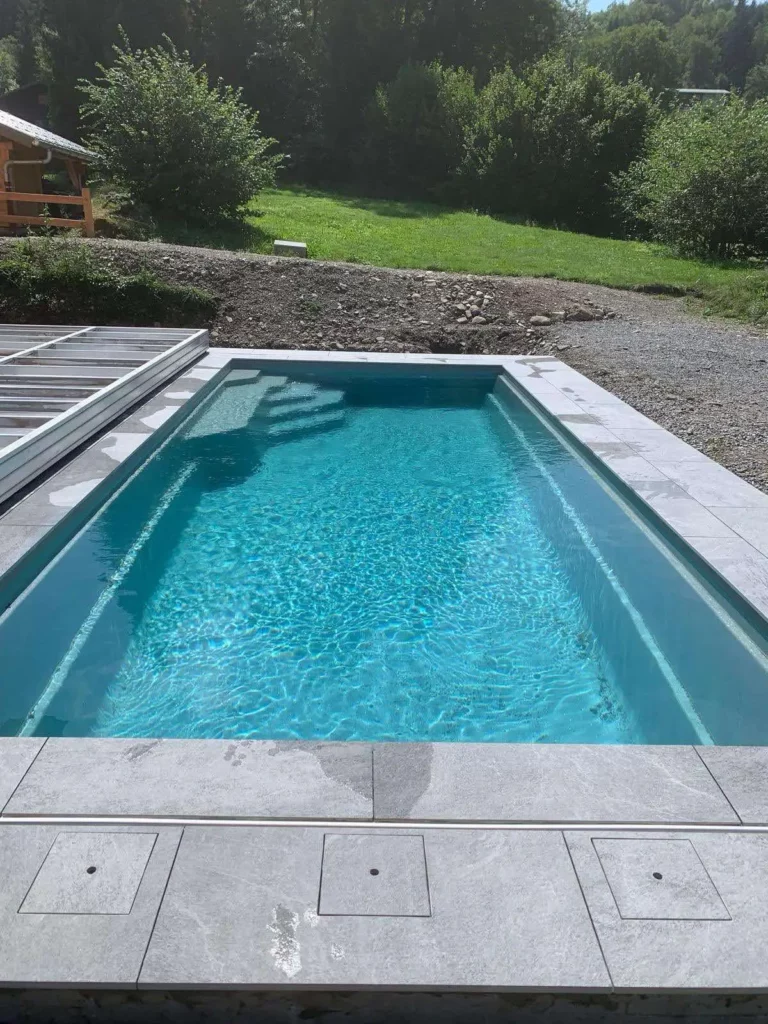 Carrelage de piscine sur mesure
